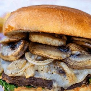 Mushroom Steakhouse Burger