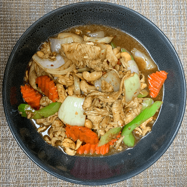 Chili Cashew Stir-fry.
