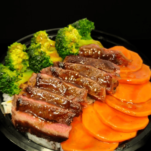 Steak teriyaki  bowl
