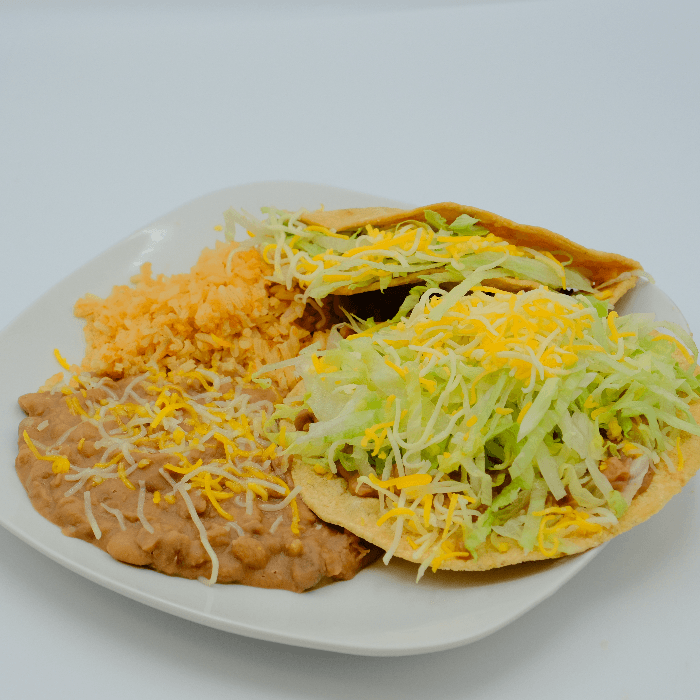 Tostada & Beef Tacos