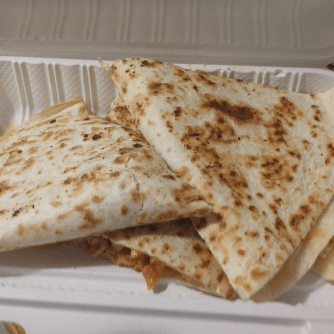 Chicken Quesadilla.