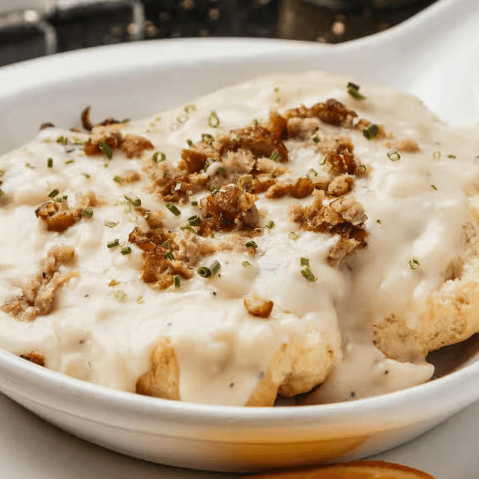 Southern-Style Biscuits & Gravy