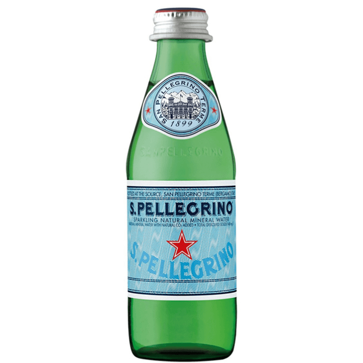 Sparkling San Pellegrino Mineral Water