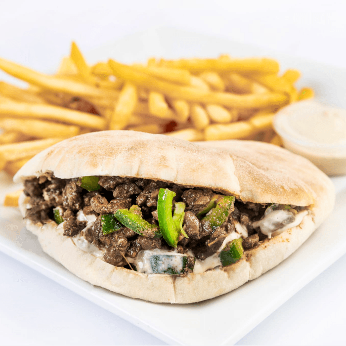 Beef Liver Sandwich.