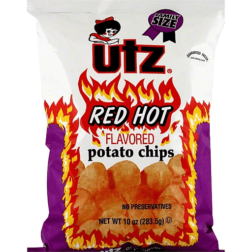 UTZ Red Hot Potato Chips