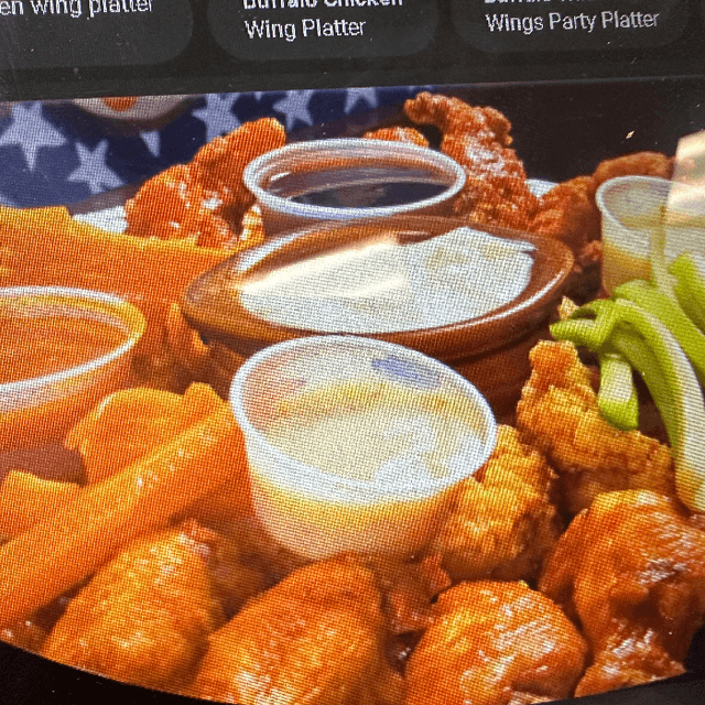 30 wing platter