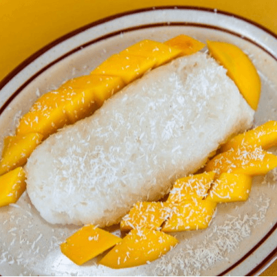 Sticky Rice with Mango.