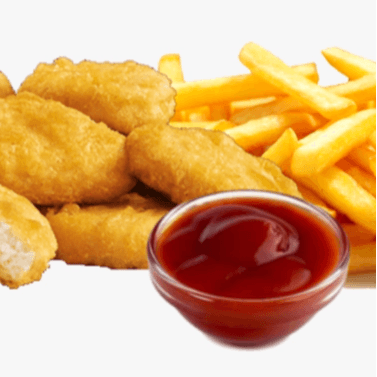Chicken Nuggets and Fries
