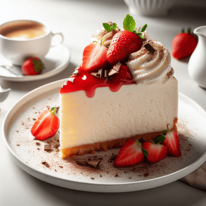 Decadent Cheesecake Delights at Our Italian Eatery