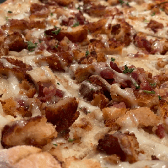 Chicken Bacon Ranch Pizza