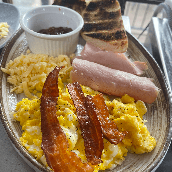 American Plate (Breakfast Until 1PM).