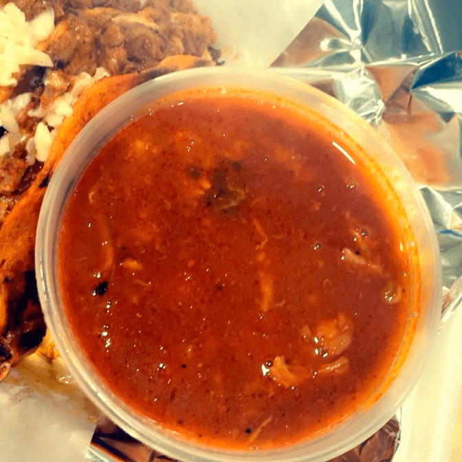 Birria Tacos (3) (With Dipping Sauce ) 
