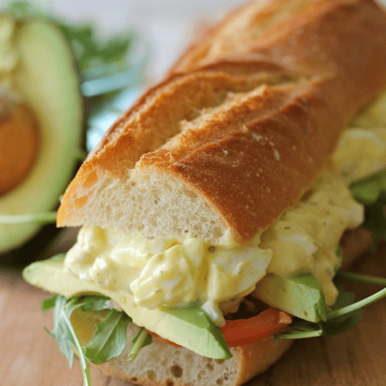 Egg Salad Sub (Small 6")
