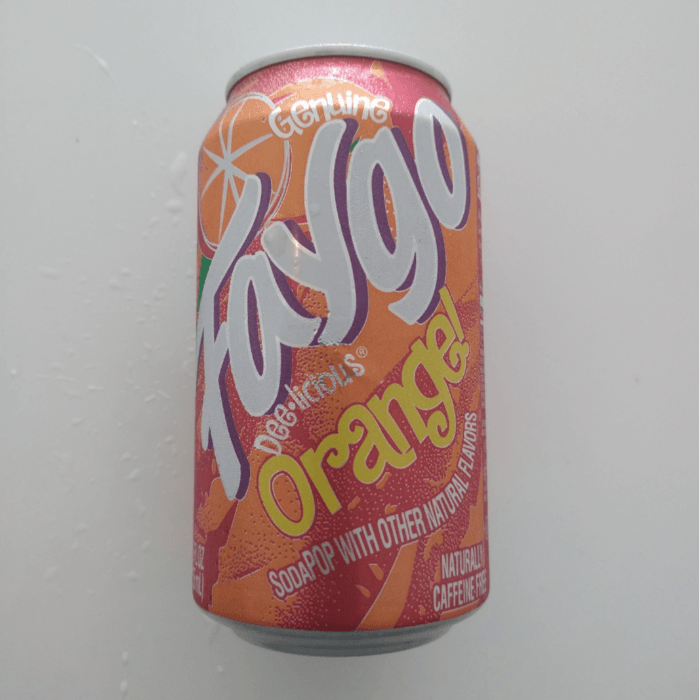 Faygo Orange.