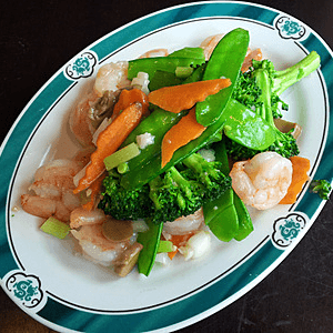 Imperial Sauteed Shrimp Lunch Special.