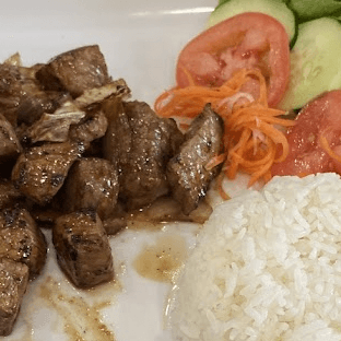 Shaking Beef Rice Plate / Com Bo Luc Lac