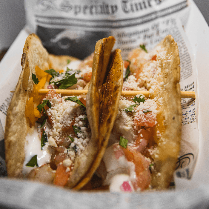 Shrimp tacos