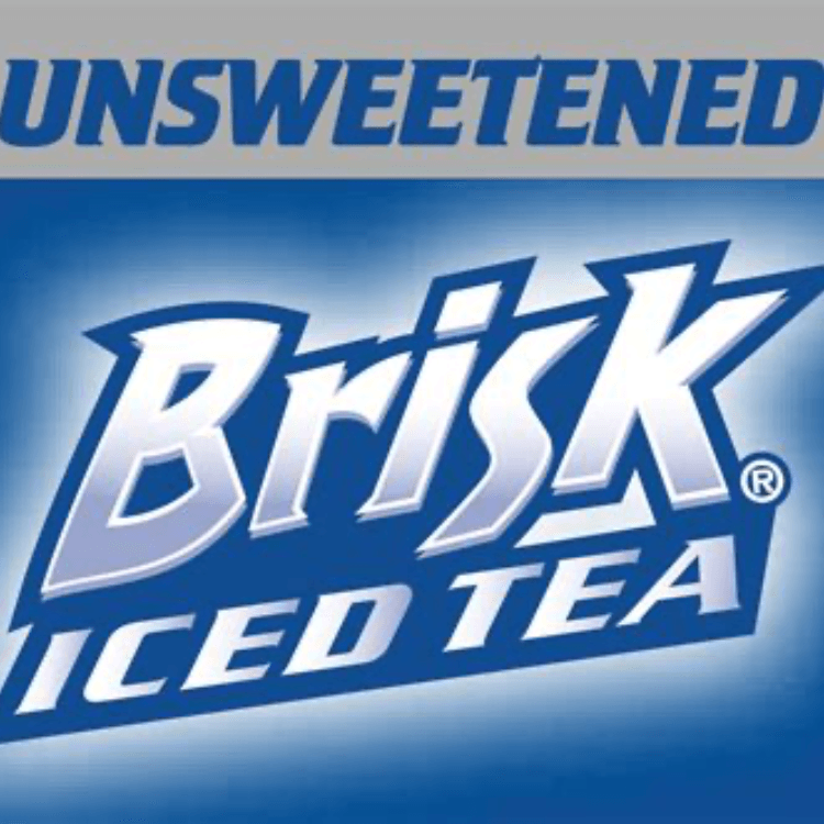 Brisk Unsweetened Ice Tea.