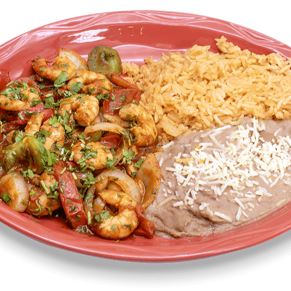 Camarones a La Mexicana*.