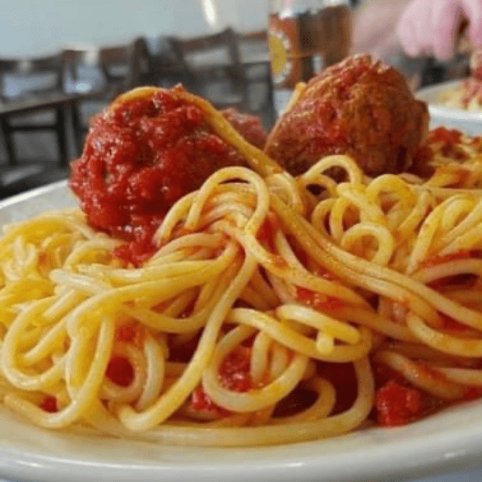 Meatball Pasta.