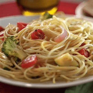 Spaghetti Primavera Pasta