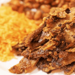 Milanesa de Res Platillo.