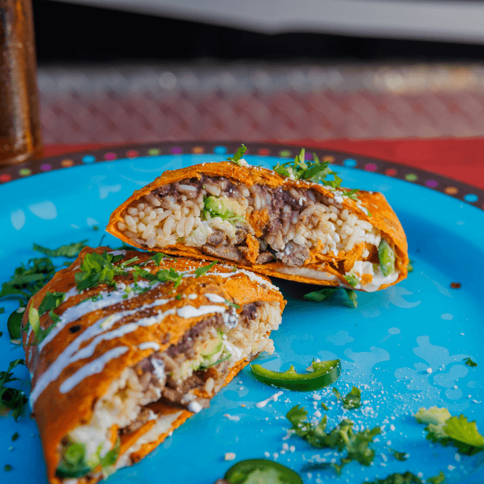 Poblano Chicken Burrito