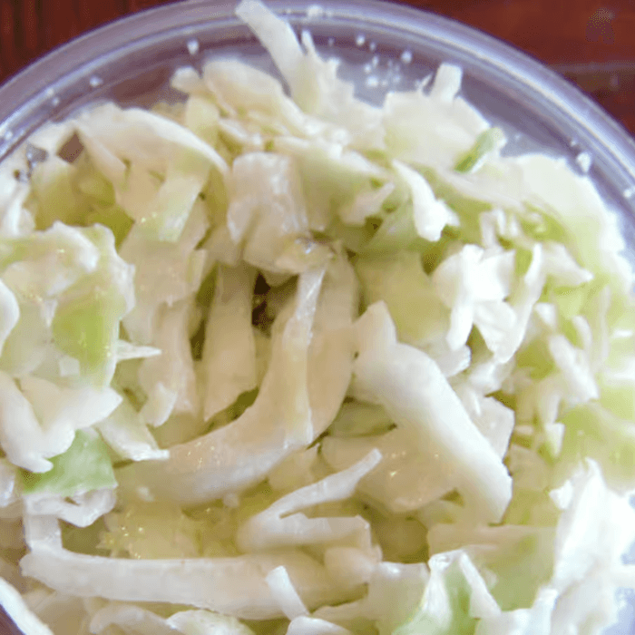 Cucumber Wasabi Coleslaw