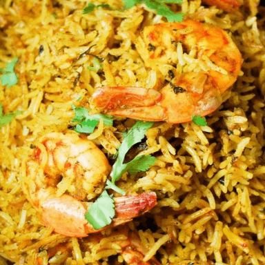 Shrimp Biryani