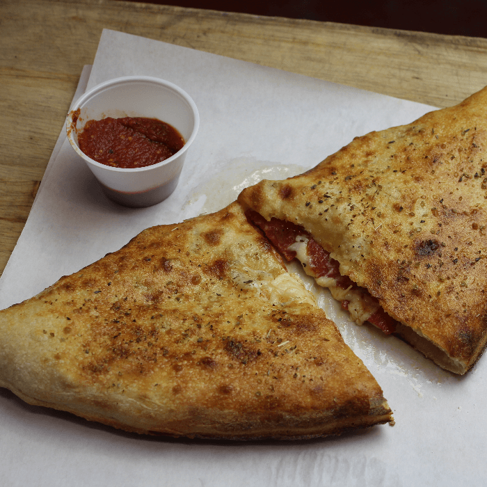 The Chicky Chicky Parm Parm Calzone