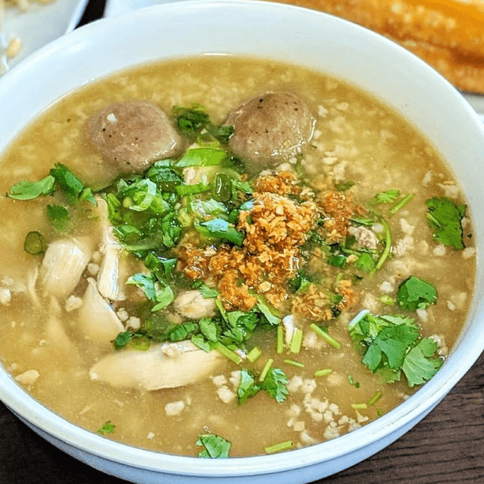 #21) Mo's Special Rice Porridge.