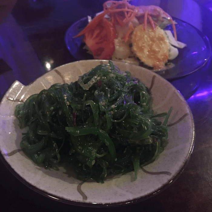 Seaweed Salad.