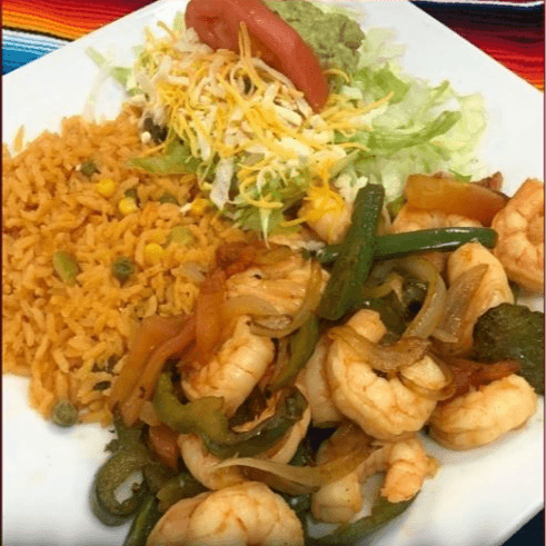 Camarones a La Mexicana.