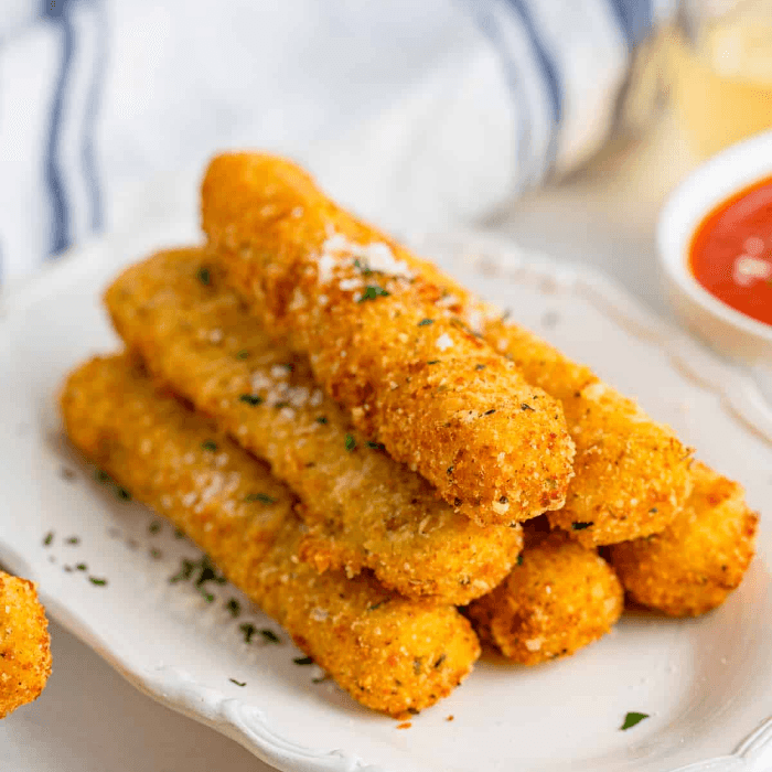 Mozzarella Sticks.