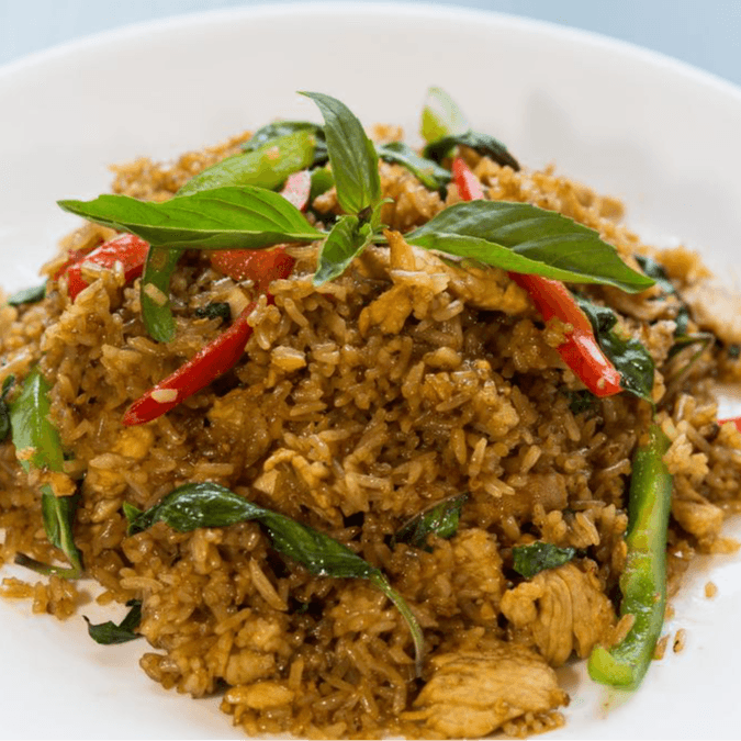 Spicy Basil Fried Rice