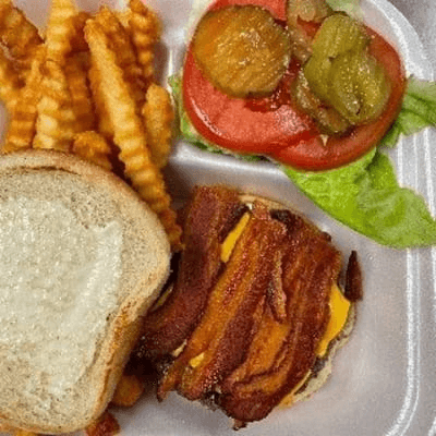 TNT Bacon Cheeseburger