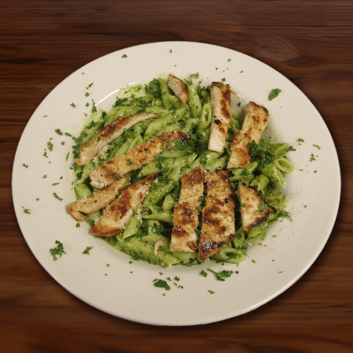 Chicken Pesto Penne.