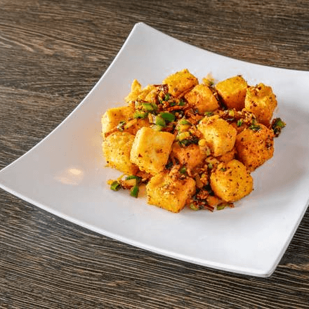 V7. Crispy Spicy Tofu.