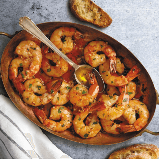 Camarones Al Ajillo
