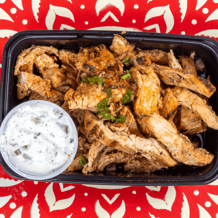 Side Chicken Shawarma.