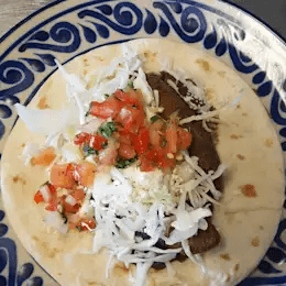 Aguacate Con Queso Taco.