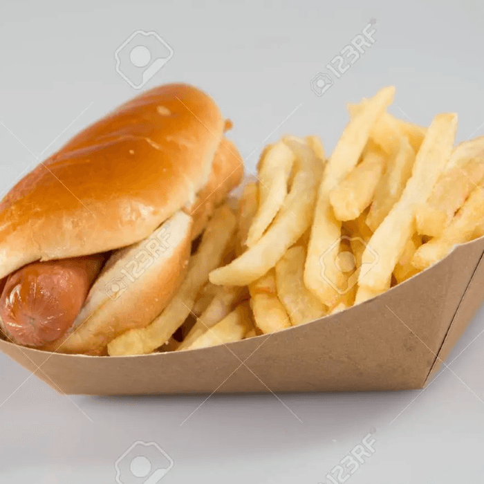 Combo - Hot Dog With French Fries