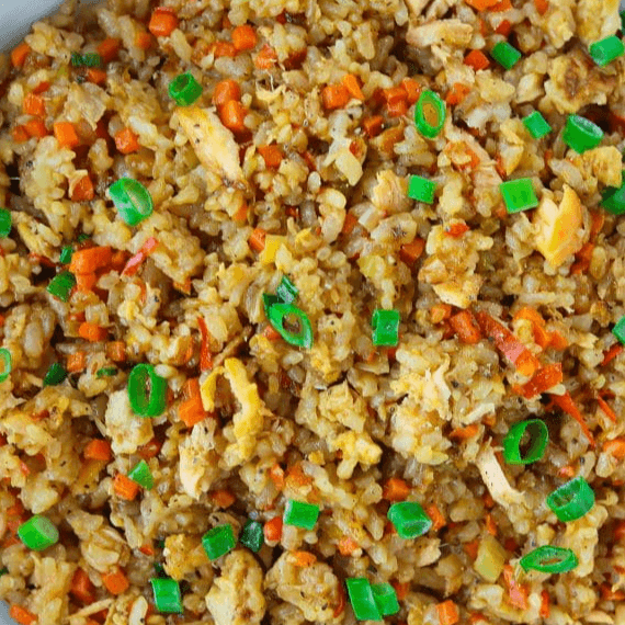 Salmon Fried Rice