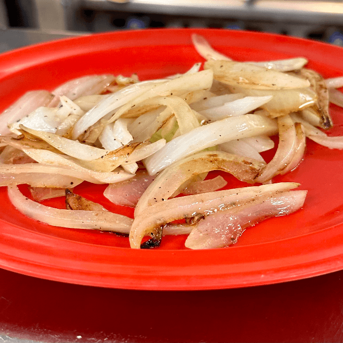 Cebolla asada/ Sauteed onions
