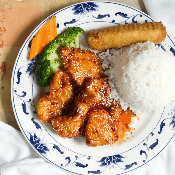 58. Sesame Chicken (Lunch Special).