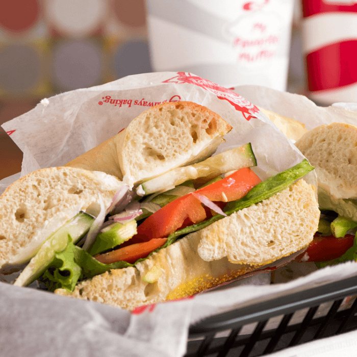 Mediterranean Vege-out Deluxe Sandwich