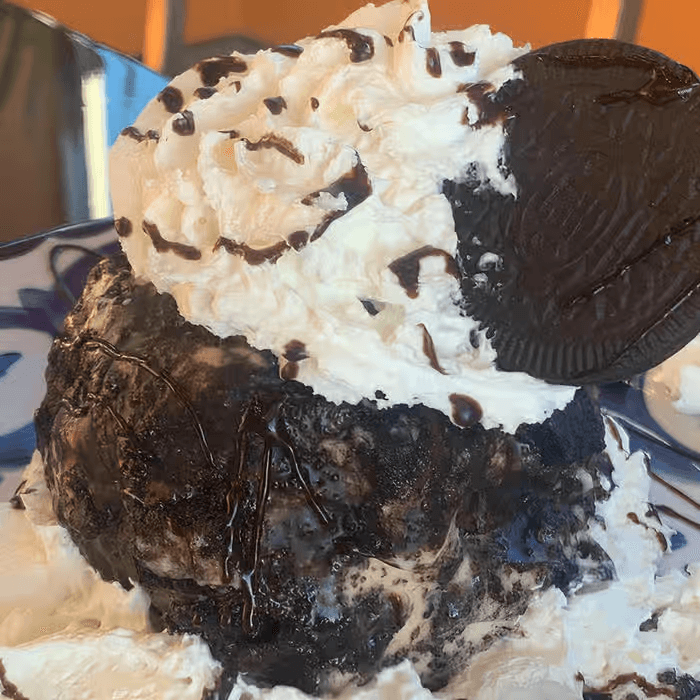 Cookies and Cream Fried Ice Cream.