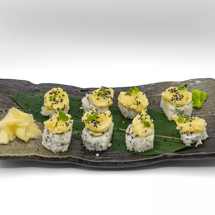 Popcorn Shrimp Roll.