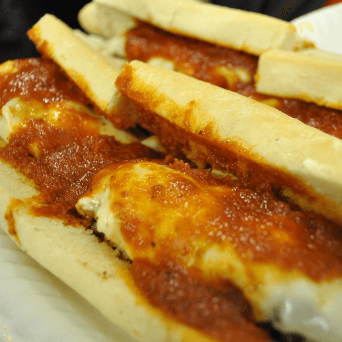 Sausage Parm Sub.