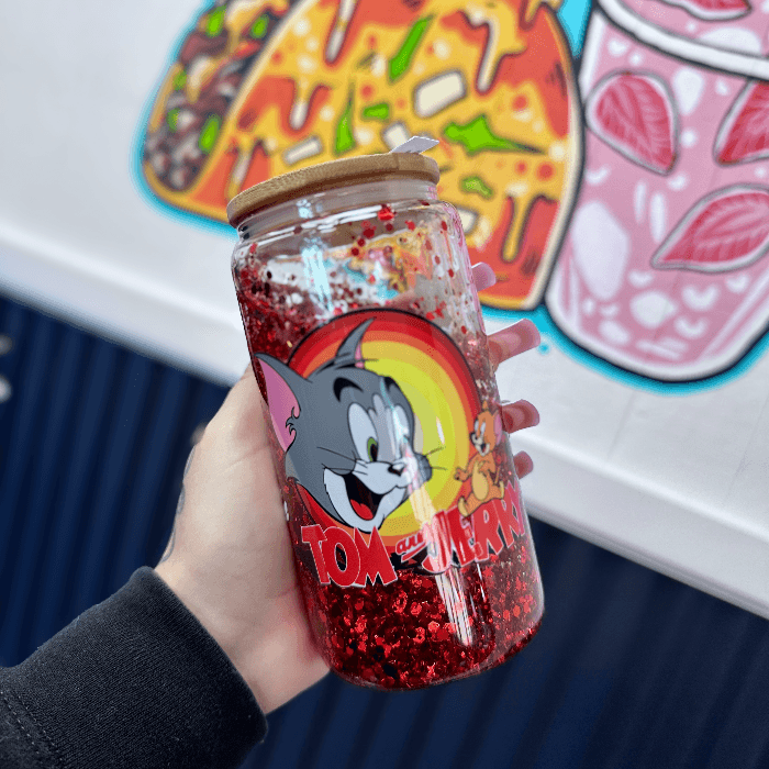 Tom And Jerry Custom Cup